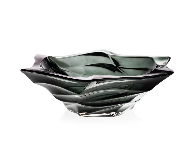 Flamenco shallow bowl 330 Grey Smoke