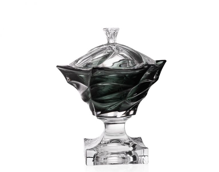 Flamenco footed cover box 250 Grey Smoke