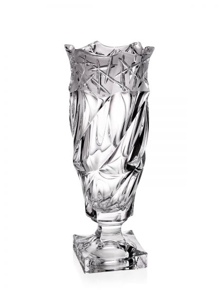 Flamenco footed vase 380 Arctic