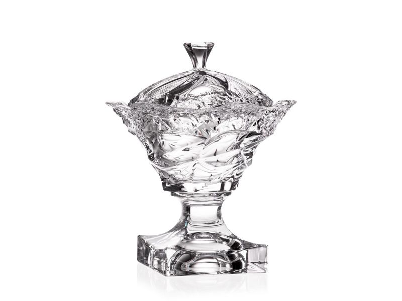 Flamenco footed cover box 250 Ice