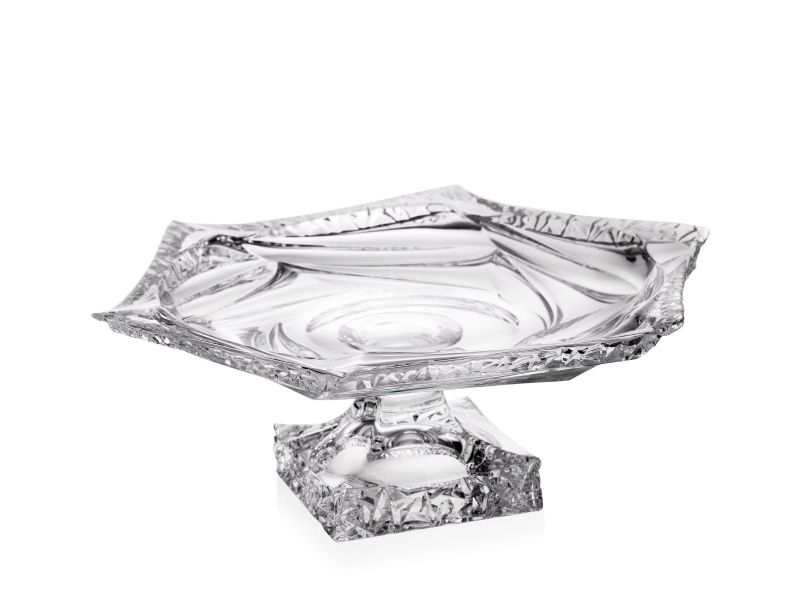 Flamenco footed plate 330 Ice