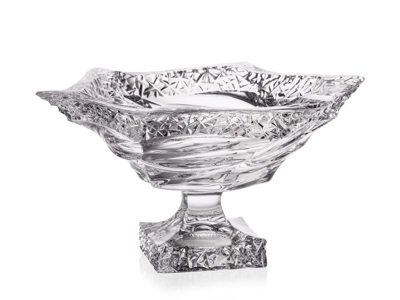 Flamenco footed shallow bowl 330 Ice
