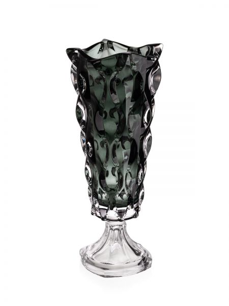 Samba footed vase 405 Grey Smoke