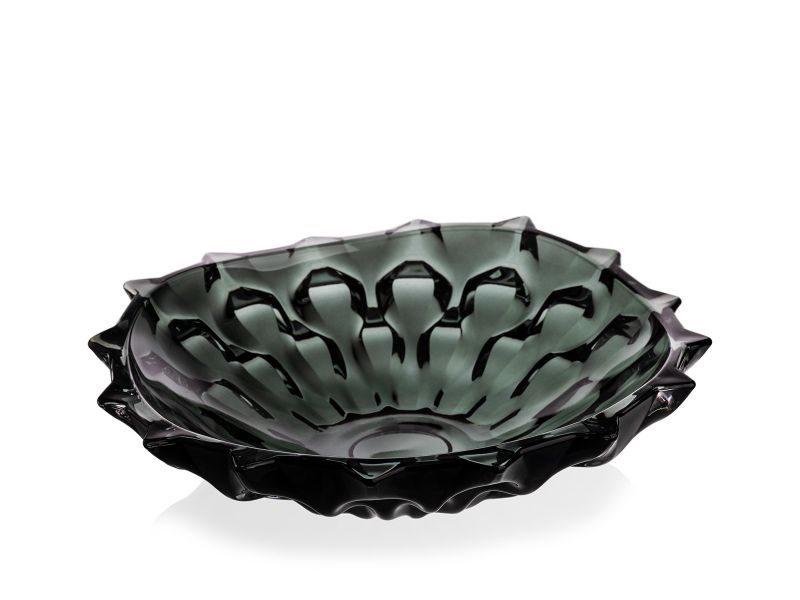 Samba shallow bowl 350 Grey Smoke
