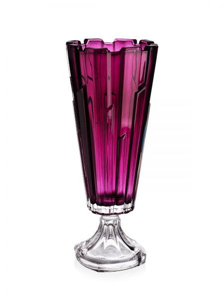 Bolero footed vase 405 Purple